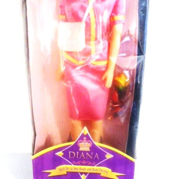 Way Out Toys PRINCESS DIANA Royal Diana Barbie Doll Movable Arms Twist Waist - Picture 4 of 7